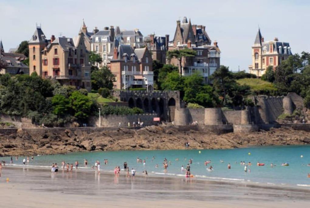 Dinard : Loft De 175 M² - A 150 M De La Plage Exterior photo